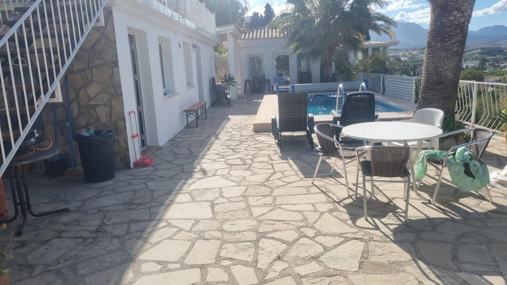 Haus Mit Pool Und Meerblick Altea Esterno foto